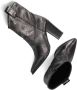 Bronx Next Americana Enkellaarsjes Enkelboots met rits Dames Zilver - Thumbnail 5