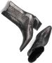 Bronx Next Low Cole Enkellaarsjes Enkelboots met rits Dames Zilver - Thumbnail 6