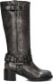 Bronx New-cameros 14291-a Biker boots Dames Zwart - Thumbnail 1