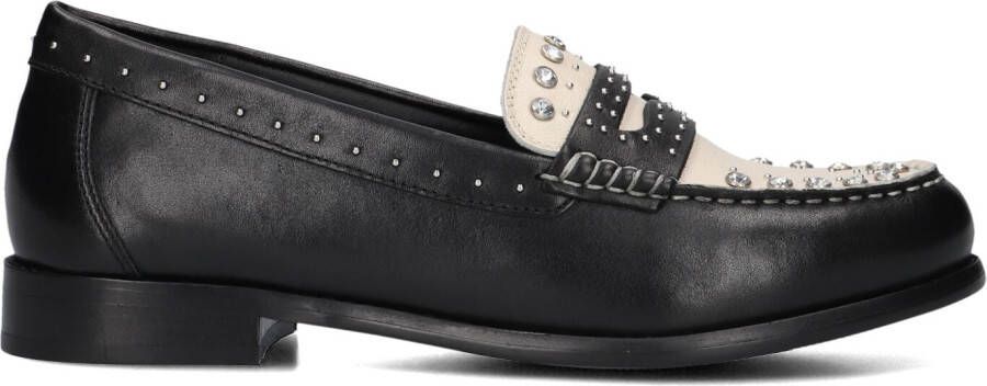 BRONX Zwarte Loafers Friz-o