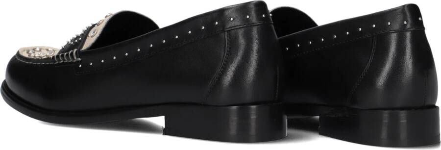 BRONX Zwarte Loafers Friz-o