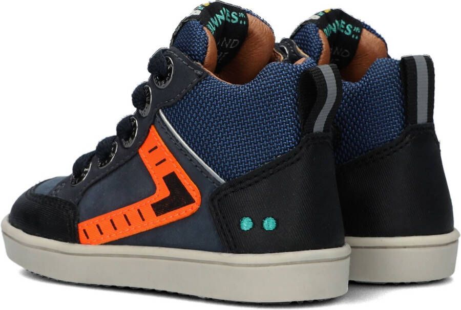 Bunnies Jr Blauwe Hoge Sneaker Philip Pit