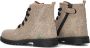 BunniesJR Tina Trots Meisjes Biker Boots Taupe Suède Veters - Thumbnail 5