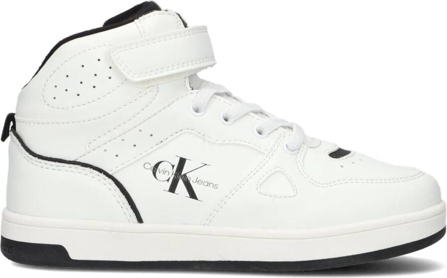 Calvin Klein Witte Hoge Sneaker 80722