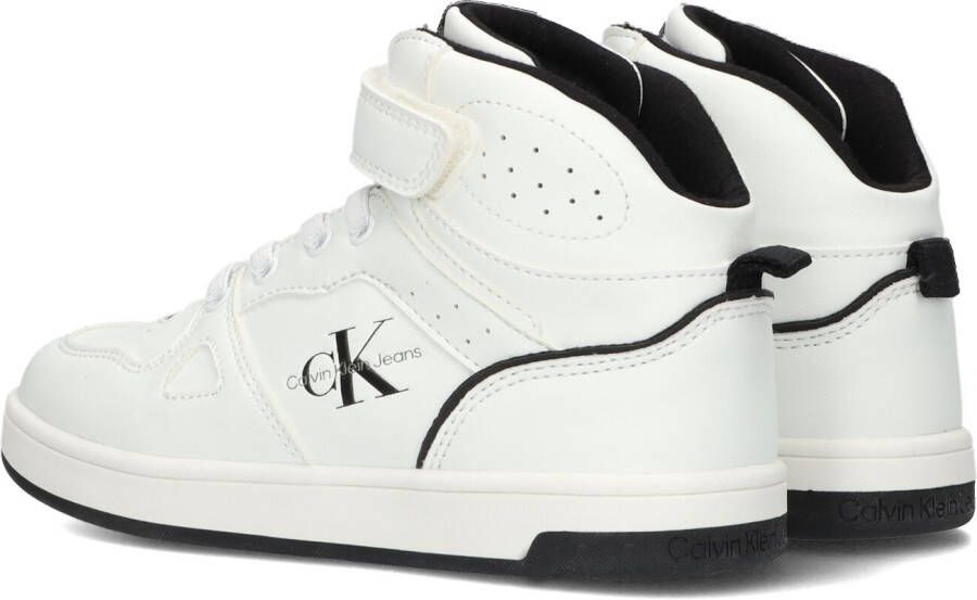 Calvin Klein Witte Hoge Sneaker 80722