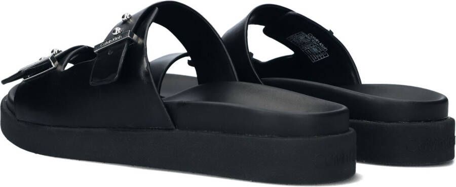 Calvin Klein Zwarte Slippers Ergonomic Slide