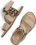 Bruin Tinten Cl-20810 Sandalen Meisjes Beige - Thumbnail 5