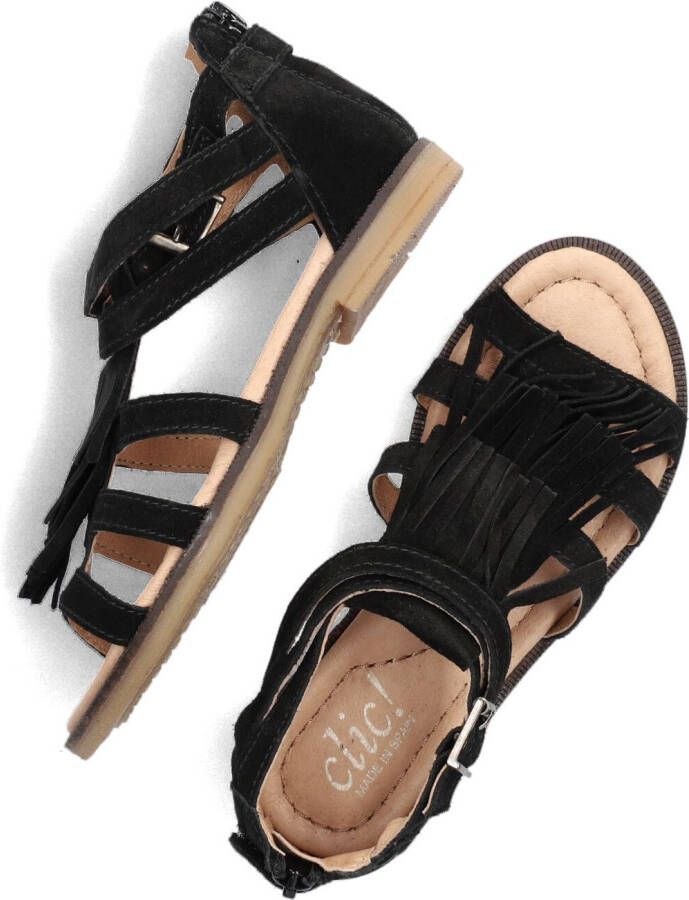 CLIC! Zwarte Sandalen 8909