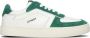 Copenhagen Studios Wit Groen Leren Dames Sneakers White Dames - Thumbnail 6