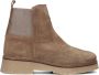 Ctwlk. Beige Suede Chelsea Laarzen Beige Dames - Thumbnail 4