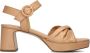 CTWLK Ankara Sandalen Dames Beige - Thumbnail 2