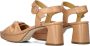 CTWLK Ankara Sandalen Dames Beige - Thumbnail 3