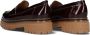 Ctwlk. Bruin Leren Loafers Farah Brown Dames - Thumbnail 5