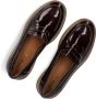 Ctwlk. Bruin Leren Loafers Farah Brown Dames - Thumbnail 7