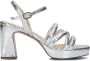 Ctwlk. Reptielenprint Sandalen Toelle Gray Dames - Thumbnail 4