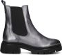 Ctwlk. Metallic Leren Chelsea Boots Felvis Black Dames - Thumbnail 4