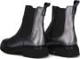 Ctwlk. Metallic Leren Chelsea Boots Felvis Black Dames - Thumbnail 5