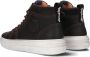 Develab Jongens Hoge Sneakers Stijlvol Donkerbruin Brown Dames - Thumbnail 4