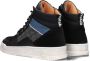 Develab 45887 Hoge sneakers Leren Sneaker Jongens Kids Grijs - Thumbnail 3