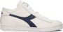 Diadora Game Waxed Row Cut Hoge sneakers Leren Sneaker Dames Wit - Thumbnail 4