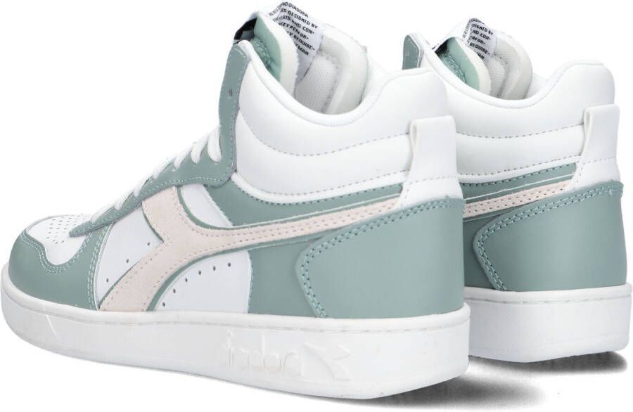 Diadora Witte Hoge Sneaker Magic Basket Demi Woman