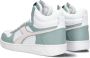 Diadora Magic Basket Demi Woman Hoge sneakers Leren Sneaker Dames Wit - Thumbnail 3