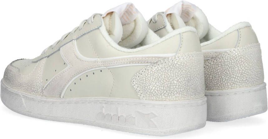 Diadora Witte Lage Sneakers Magic Basket Low Icona Woman