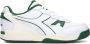 Diadora Eco-Leren Herensneakers Herfst Winter Collectie Groen Heren - Thumbnail 3