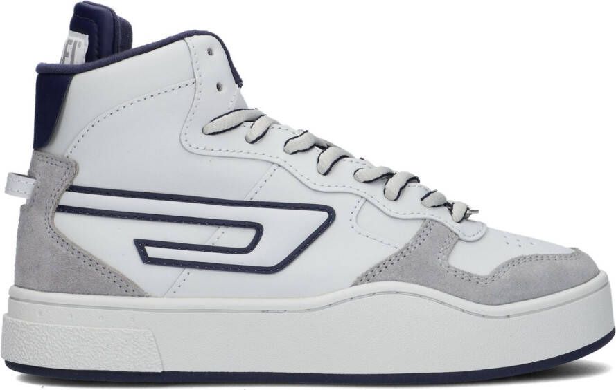 Diesel Blauwe Hoge Sneaker S-ukiyo Mid Dames