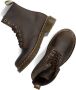 Dr Martens Dr. Martens 1460 J Gaucho Wildhorse Lamper leren veterboots donkerbruin - Thumbnail 7