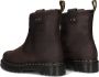 Dr. Martens Anistone Leren Bikerlaarzen Donkerbruin Brown Dames - Thumbnail 4