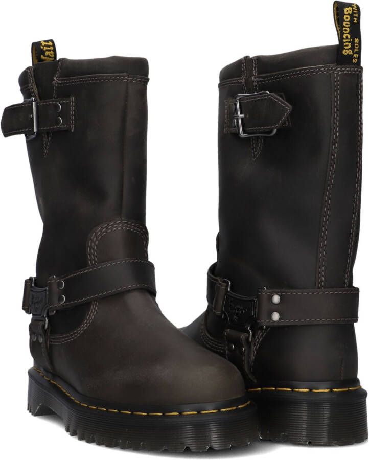 DR MARTENS Grijze Boots Anistone High