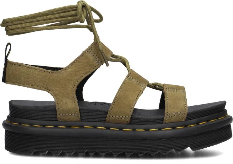 DR MARTENS Groene Sandalen Nartilla