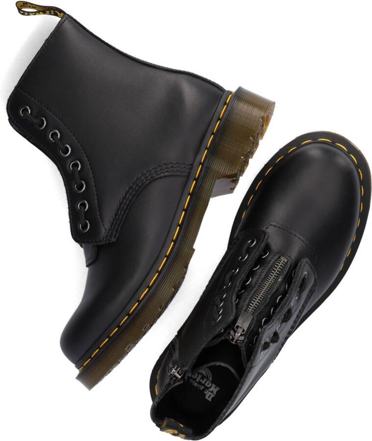 DR MARTENS Zwarte Boots 1460 Pascal Front Zip