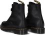 Dr martens Dr. Martens 1460 Pascal front zipper Zwart Leer Biker boots Dames - Thumbnail 4