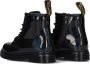 Dr. Martens 1460 T leren veterboots zwart rainbow Meisjes Leer Effen 23 - Thumbnail 6