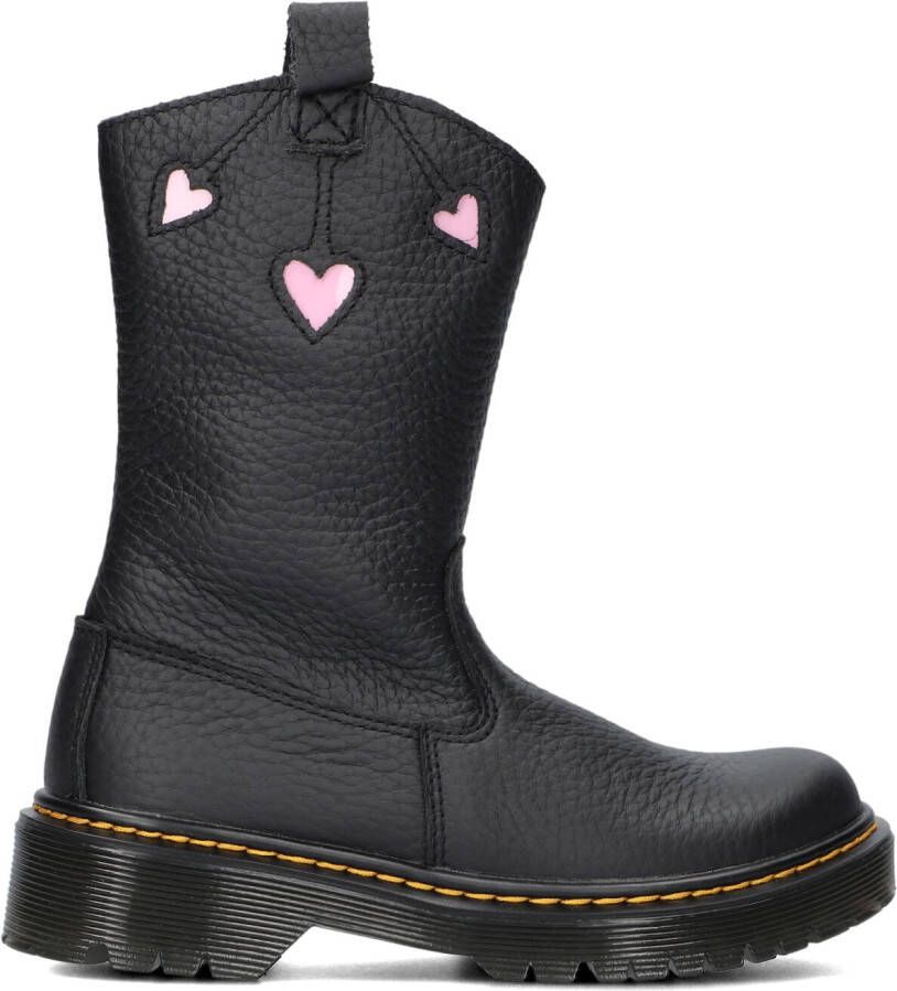 DR MARTENS Zwarte Boots Bex Heart P-o Boot J