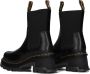 Dr. Martens Zwarte leren enkellaarzen Black Dames - Thumbnail 4