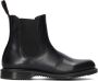 Dr. Martens Klassieke Chelsea Boots Flora Zwart Leer Black Dames - Thumbnail 3