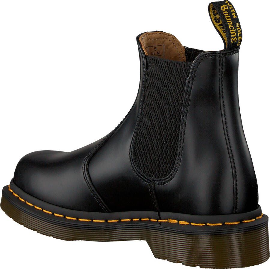 DR MARTENS Zwarte Chelsea Boots 2976 Smooth