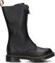 Dr. Martens Zwarte Front Zip Laarzen voor Vrouwen Black Dames - Thumbnail 4