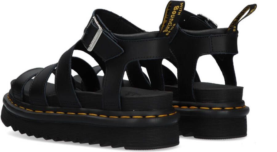 DR MARTENS Zwarte Sandalen Blaire Brando