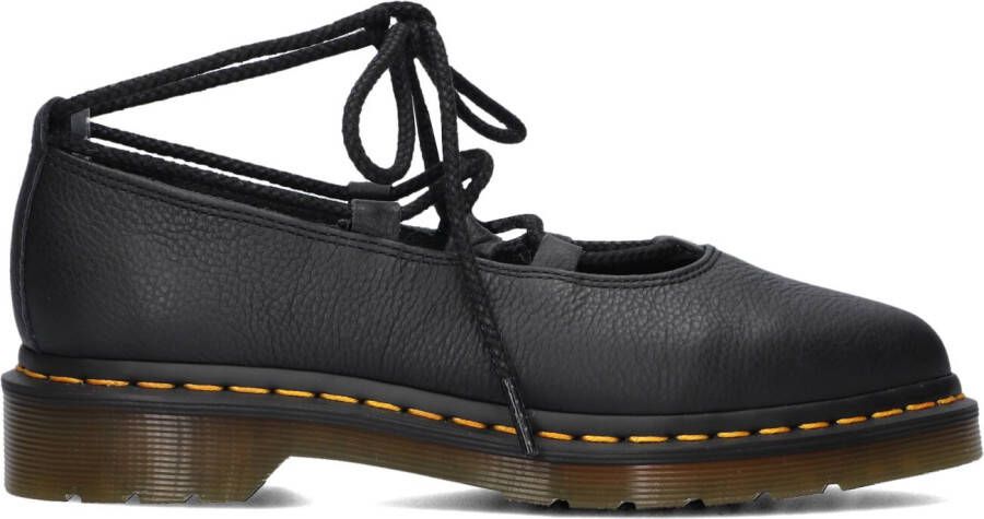 DR MARTENS Zwarte Ballerina's Elphie Ii