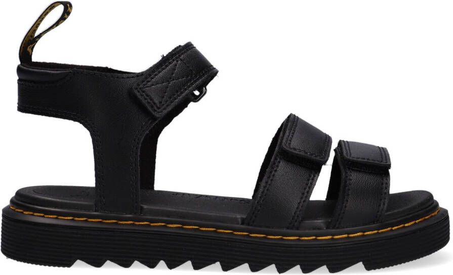 DR MARTENS Zwarte Sandalen Klaire K