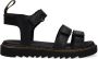 Dr. Martens Klaire J Black T Lamper leren sandalen zwart Leer Effen 28 - Thumbnail 3