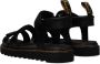 Dr. Martens Klaire J Black T Lamper leren sandalen zwart Leer Effen 28 - Thumbnail 4