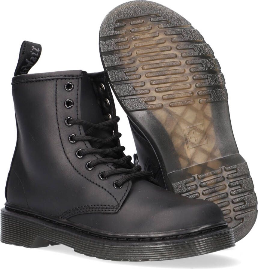 DR MARTENS Zwarte Veterboots 1460 K Mono