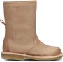 Du Loua Du Lodi Enkellaarsjes Enkelboots met rits Meisjes Beige - Thumbnail 2