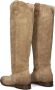 Elena Iachi Taupe Western Style Hoge Laarzen Beige Dames - Thumbnail 4