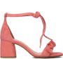 Fabienne Chapot Bowie Sandal suède sandalettes roze - Thumbnail 3